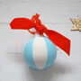 Personalised Striped Ceramic Bauble, thumbnail 5 of 12
