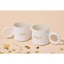 Mr And Mrs Mug Set – Wedding Or Anniversary Gift For Couples, thumbnail 2 of 5