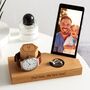 Personalised Bedside Watch And Phone Stand, thumbnail 8 of 12