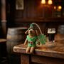Handmade Felt Cormac The Irish Pooch Hanging Decoration, thumbnail 1 of 3