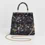 Wilderness Black Mini Top Handle Tote, thumbnail 1 of 8