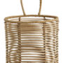 Natural Rattan Small Hanging Basket, thumbnail 3 of 3