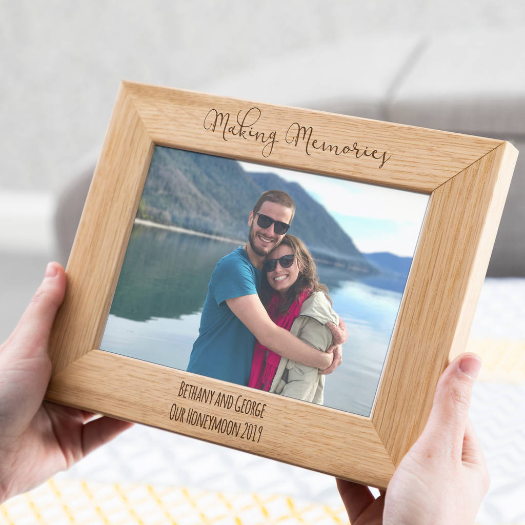 personalised-making-memories-photo-frame-by-mirrorin