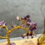 Yoga Pose Figurine With Amethyst Tree Of Life Statue Ornament Gift Sukhasana, thumbnail 4 of 8
