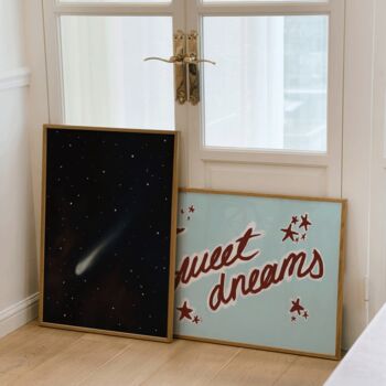 Sweet Dreams Bedroom Print, 2 of 4