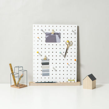 Small Pegboard With Wooden Pegs, 10 of 12