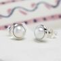Freshwater Pearl Stud Earrings, thumbnail 2 of 7