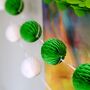 Honeycomb Paper Ball Garland All Colours, thumbnail 5 of 10
