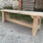 Oak Hallway Or Dining Bench, thumbnail 5 of 11