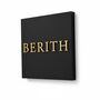 Personalised Square House Sign Options Of Design Colour, thumbnail 11 of 12