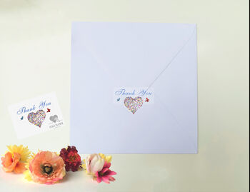 Butterfly Kisses Thank You Card, 5 of 9