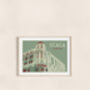 Scala London Travel Poster Art Print, thumbnail 2 of 6