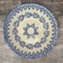Blue And White Patterned Serving Bowl, 28cm, thumbnail 3 of 3