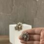 Gloria Polki Statement Studs | Birthday Gift For Her, thumbnail 7 of 7