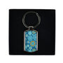Abstract Circles Millefiori Handprinted Keyring, thumbnail 1 of 10