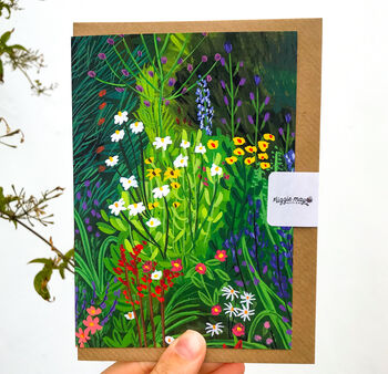 Wild Flower Garden Art Card, 3 of 3