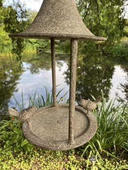 Hanging Bird Feeder In Aged Finish, 4 of 7