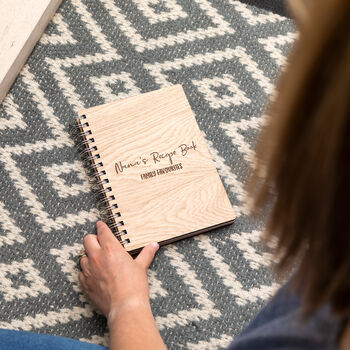 Personalised Wooden Recipe Book, 3 of 6