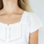 Mini Nicole Short Sleeve Cotton Dress, thumbnail 5 of 7