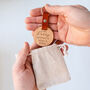 Personalised 'This Daddy Belongs To:' Keyring For Dad, thumbnail 2 of 5