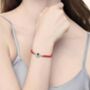 I Love You In 100 Languages Braided Valentines Bracelet, thumbnail 3 of 7