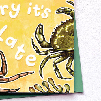 Funny Belated Birthday Card, 5 of 5
