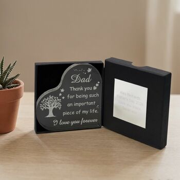 Personalised Father's Day Heart Gift, 4 of 10