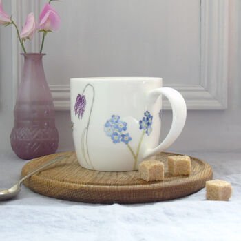 Spring Flower And Bees Bone China Mug, 11 of 12