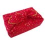 Christmas Reusable Fabric Furoshiki Gift Wrap, thumbnail 6 of 10