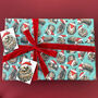 Hedgehog Christmas Wrapping Paper, thumbnail 7 of 12