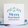 Personalised 'Merry Christmas' Card, thumbnail 2 of 5
