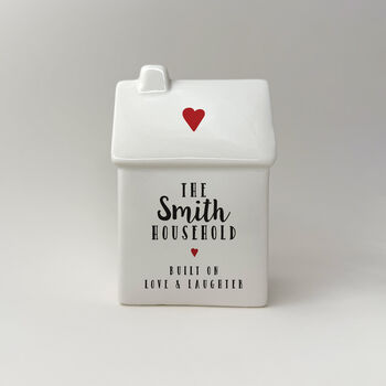 Porcelain House Built On Love And Laughter, 2 of 7