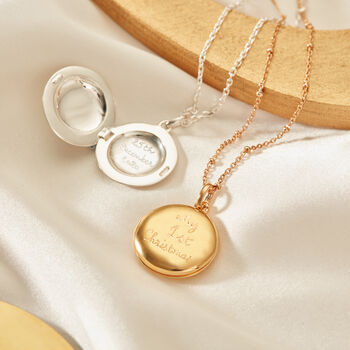 Personalised Locket Necklace, 3 of 12