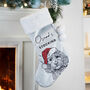 Dog Christmas Stocking Personalised Dog Xmas Gifts, thumbnail 4 of 5