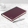 Personalised Genuine Leather Refillable Notebook, thumbnail 11 of 12