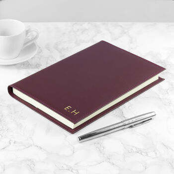 Personalised Genuine Leather Refillable Notebook, 11 of 12