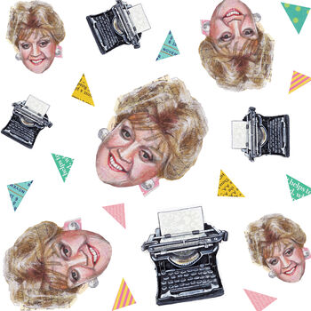 Angela Lansbury Wrapping Paper, 2 of 2
