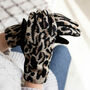 Leopard Print Gloves, thumbnail 1 of 7