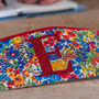 Floral Liberty Fabric Pencil Case With Initial, thumbnail 5 of 5