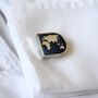 World Map Globe Cufflinks Gift For Travellers 316 L Stainless Steel Enamel Design, thumbnail 2 of 5