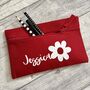 Personalised Child's Name Flower School Pencil Case, thumbnail 1 of 3