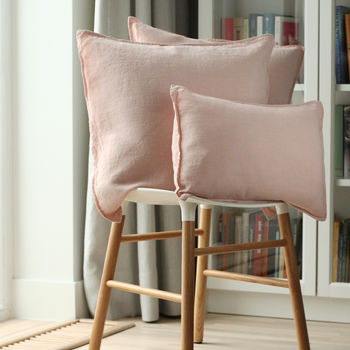 Stone Washed Linen Decorative Cushion Covers, 11 of 12