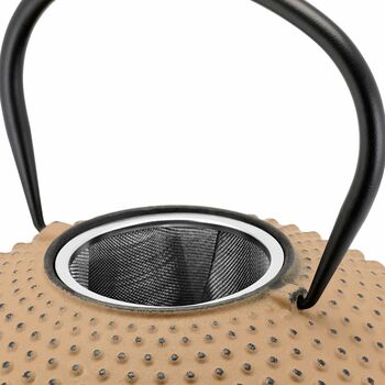 Xilin Cast Iron Teapot 1250ml Enamel Inner With Filter, 7 of 9