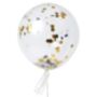 Eight Metallic Confetti Balloons, thumbnail 3 of 4