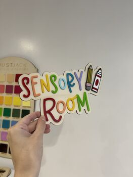 Wooden Playroom Sensory Room Sign Children’s Bedroom/ Playroom Decor, 2 of 2