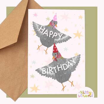 Pigeon Birthday Card, 4 of 5