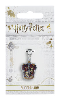 Harry Potter Gryffindor Crest Slider Charm Silver, 2 of 2