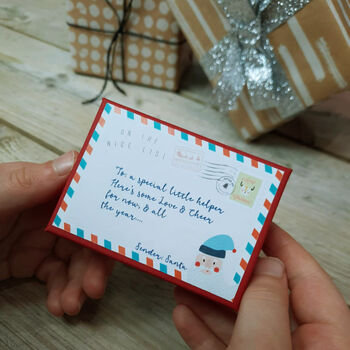 Children's 12 Mini Letters From Santa, 8 of 8