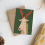 Rudolph Christmas Card, thumbnail 1 of 5
