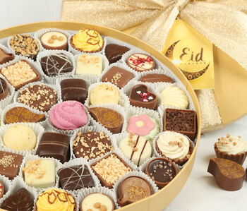 Large Gold 44 Luxury Chocolate Selection For Eid Al Firt Celebration, 2 of 3